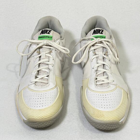 Nike Air Max Courtballistic 1.2 Vintage Sneakers Mens 14 Leather White Gray Shoe main image 8
